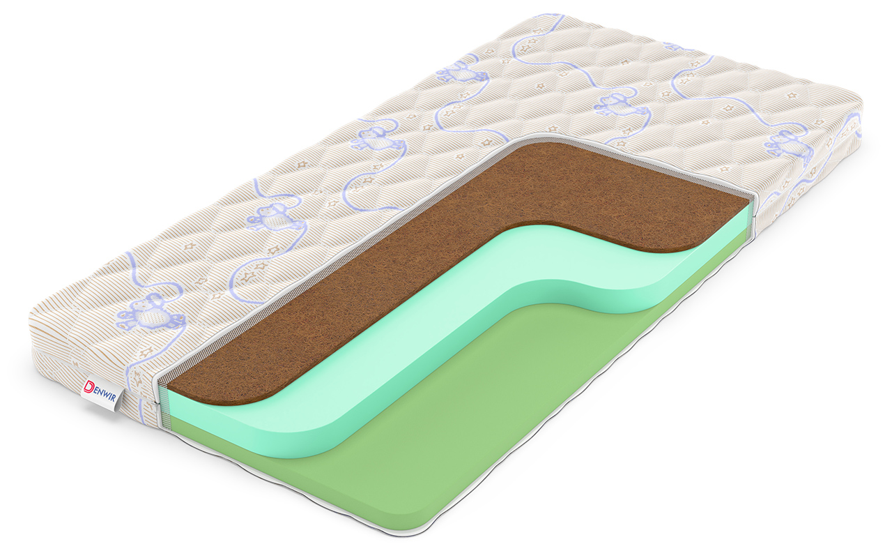 детский матрас Denwir Baby Springless Eco Foam Hard 9 1 Denwir Baby Springless Eco Foam Hard 9